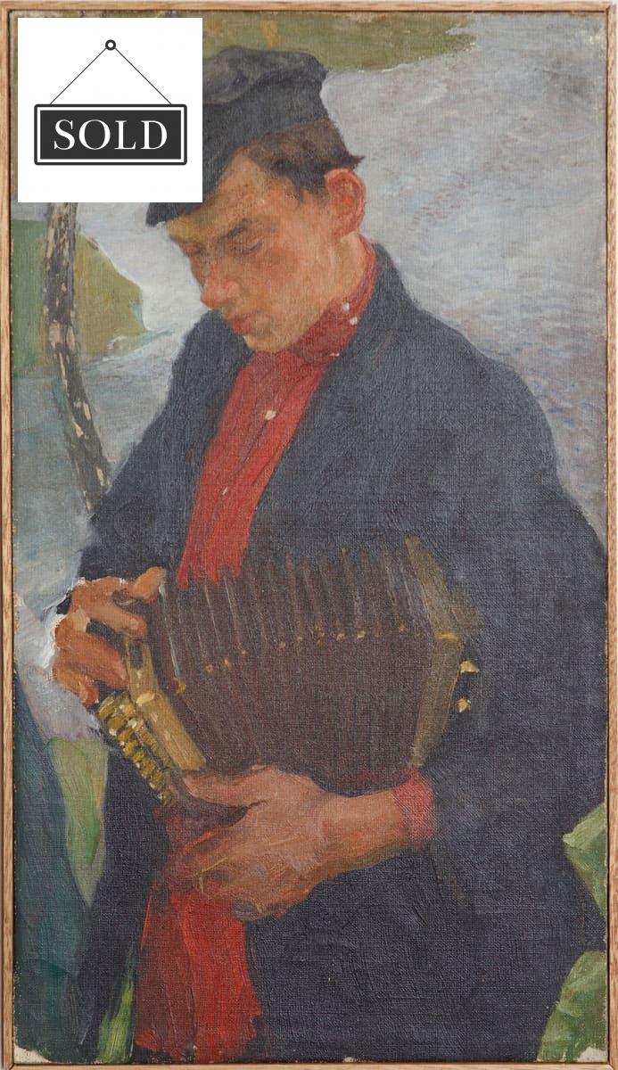 "Гармонист" - Бобровский Григорий, 1910-1920-е гг.